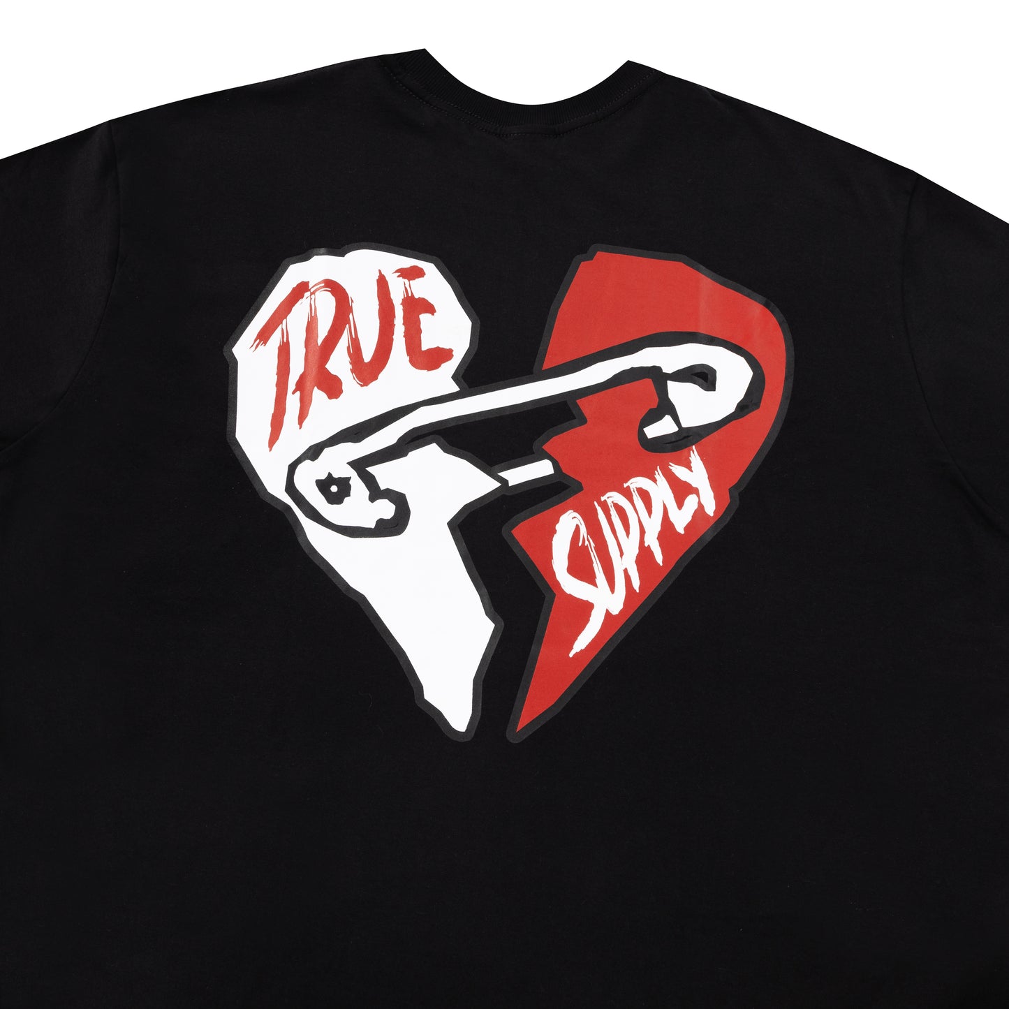 TEE TRUE "BROKEN" BLACK