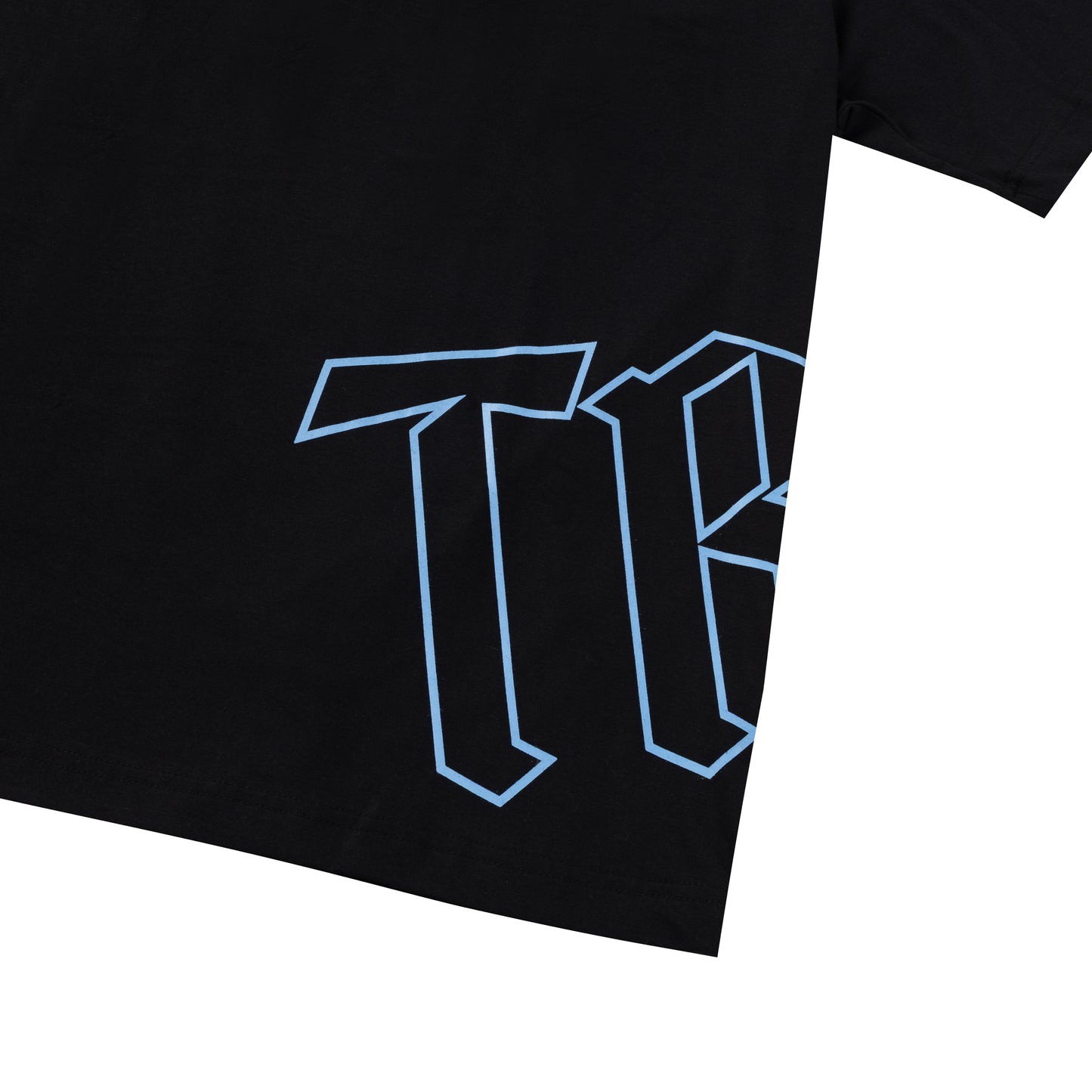 TEE TRUE "SIDE LINE" BLACK