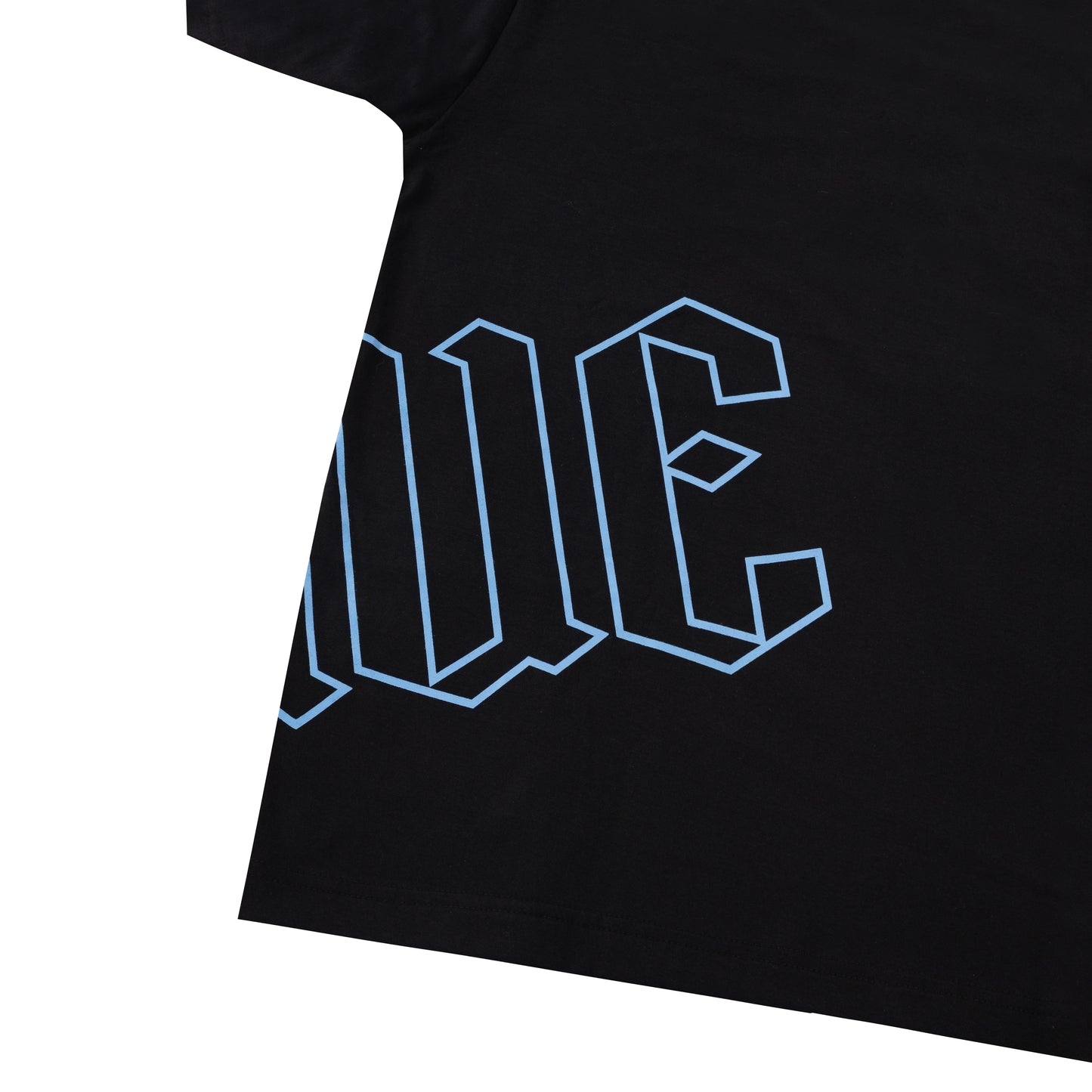 TEE TRUE "SIDE LINE" BLACK