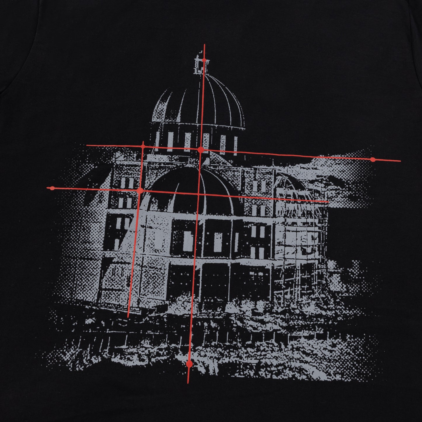 TEE TRUE "BASILICA" BLACK