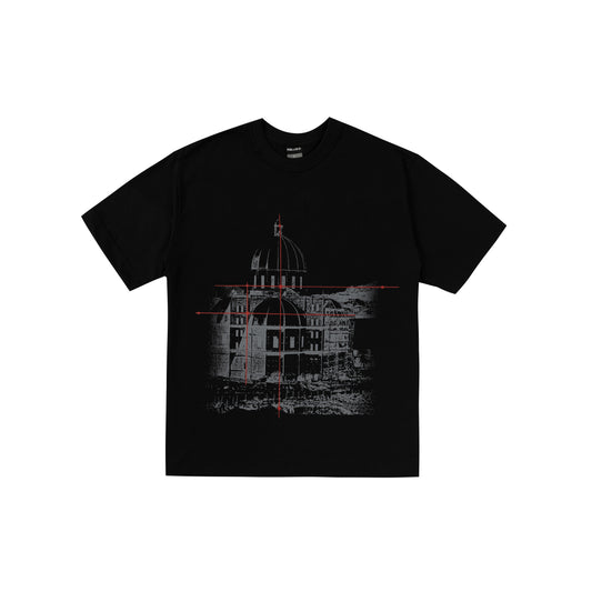 TEE TRUE "BASILICA" BLACK