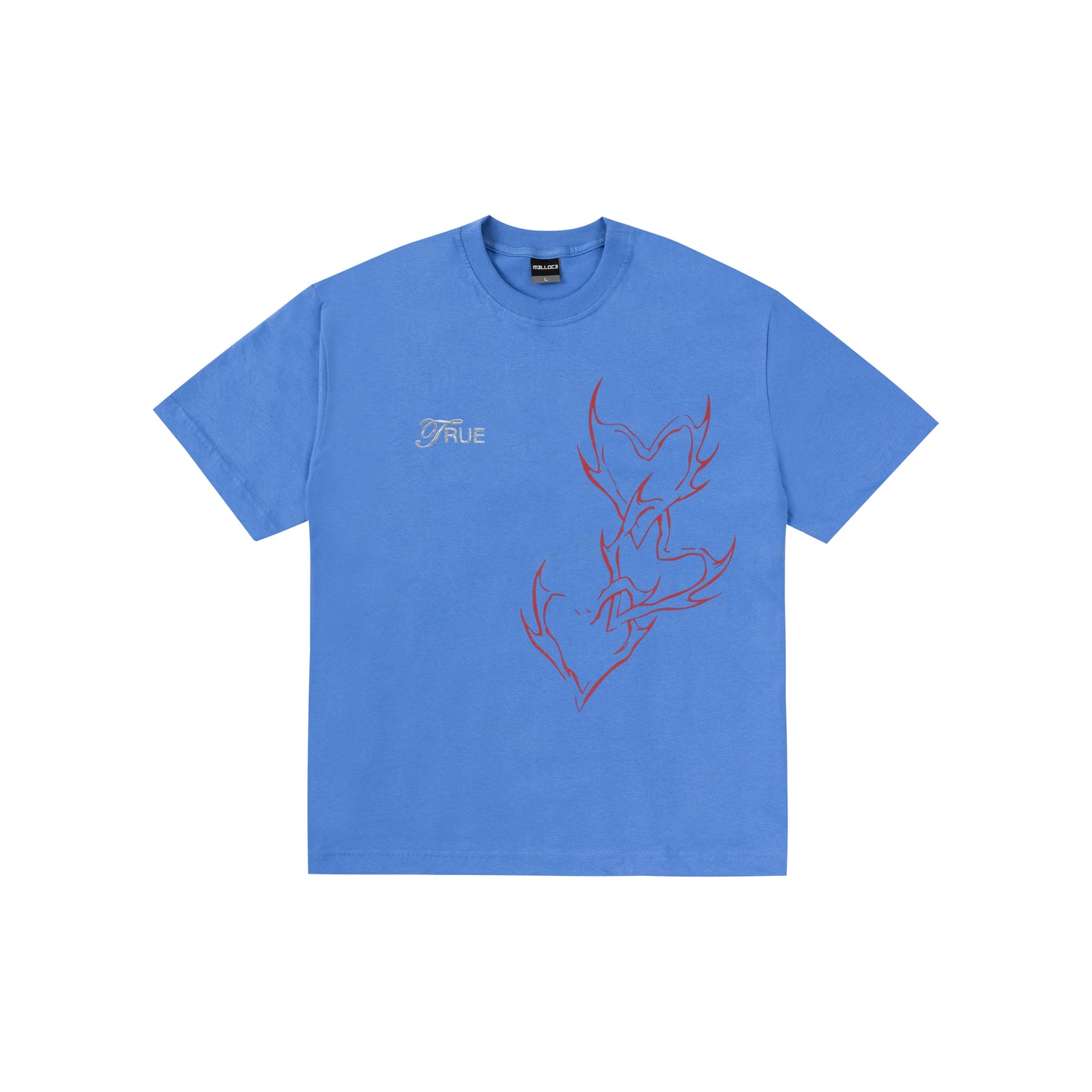 TEE TRUE "LOVED" ROYAL BLUE