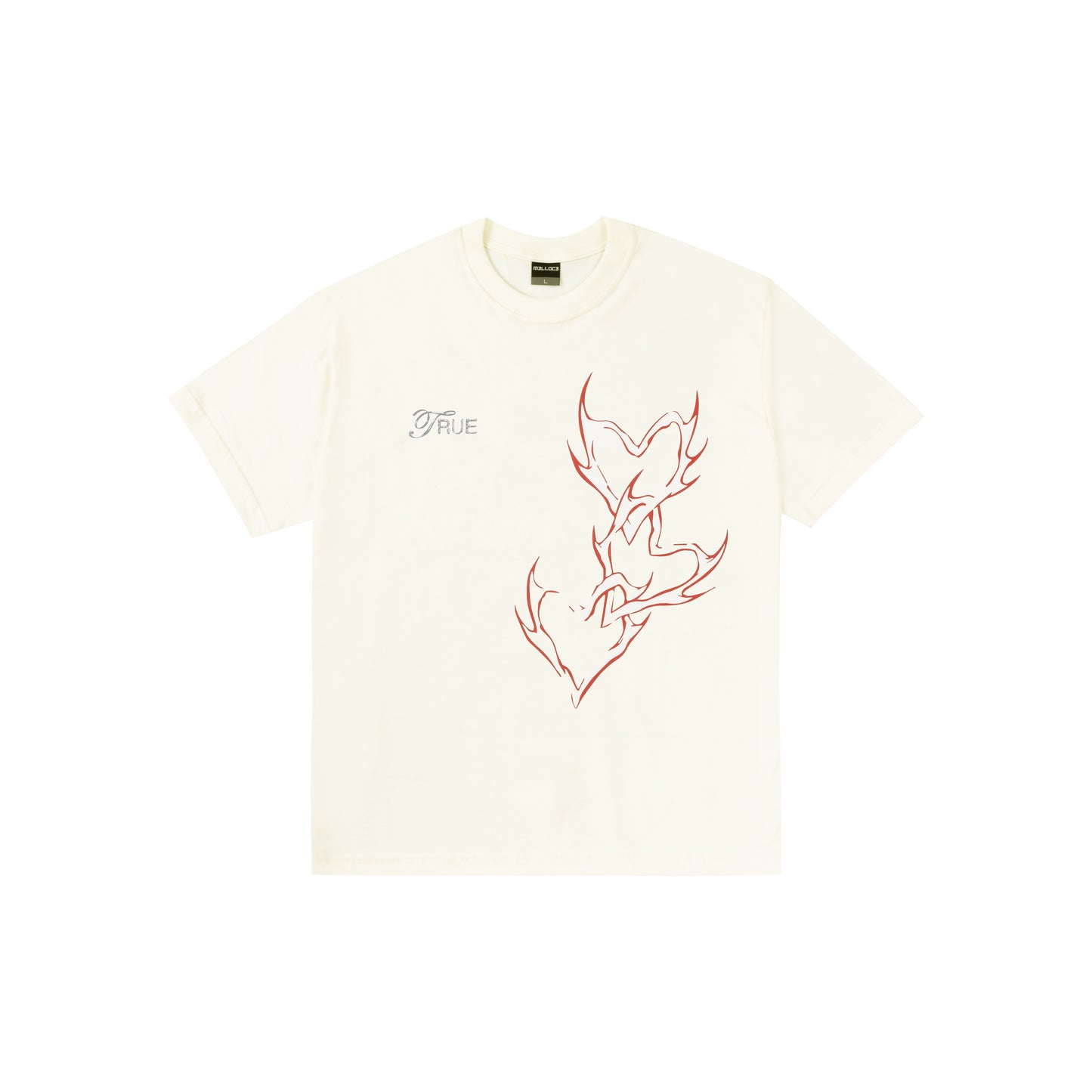 TEE TRUE "LOVED" OFF WHITE